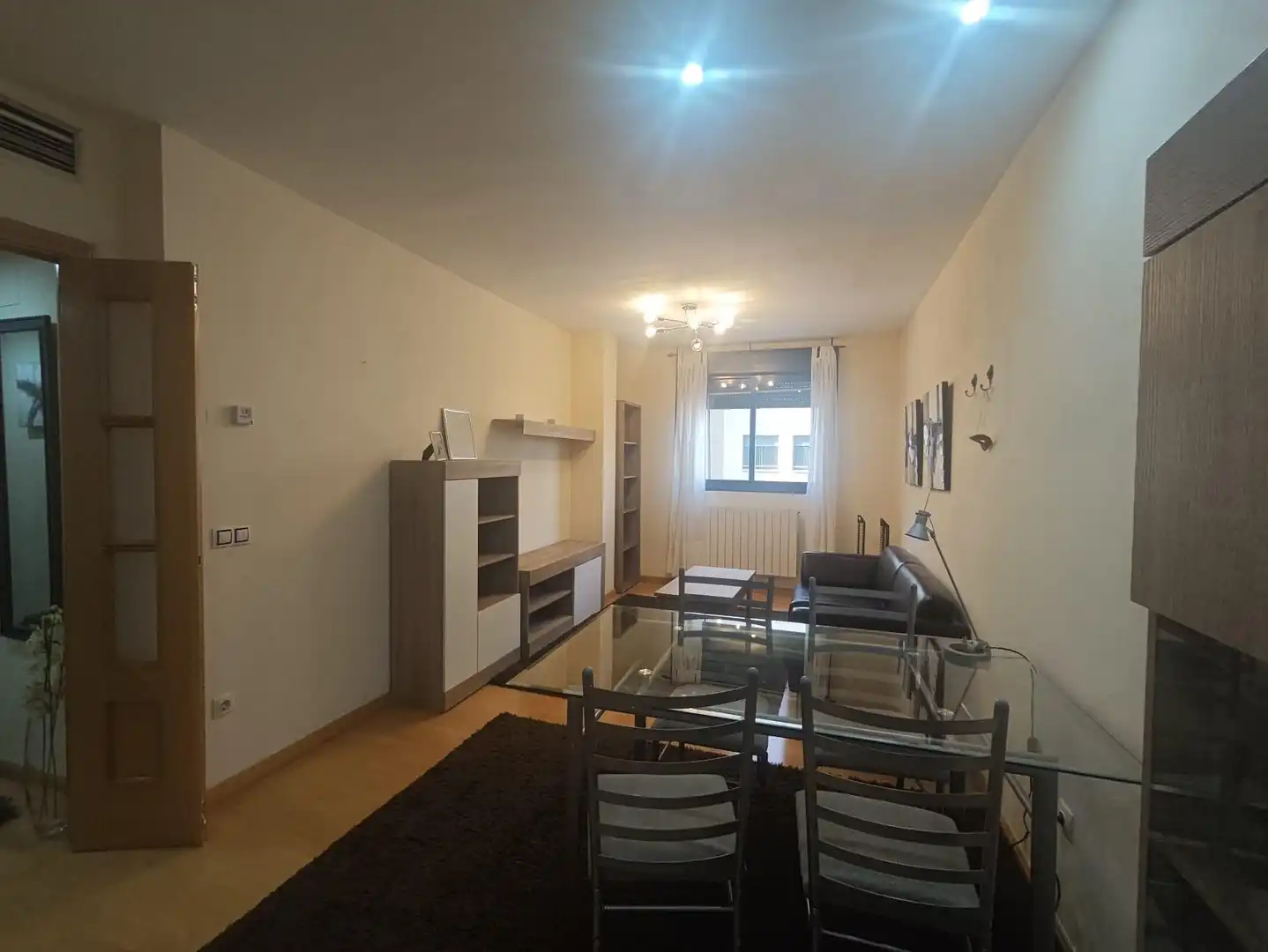 Living room of Study for rent in Zaragoza  with Heating, Storage room and Furnished