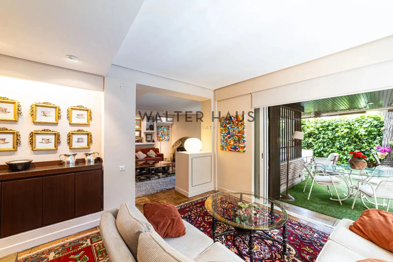 Sala de estar de Piso en venta en Madrid con Aire acondicionado, Calefacción y Jardín privado