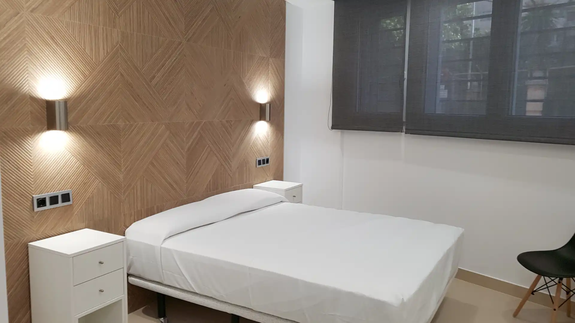 Schlafzimmer von Wohnungen zur Miete in Málaga mit Klimaanlage, Heizung und Möbliert