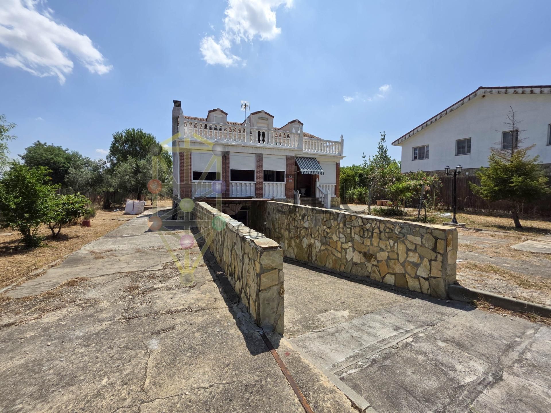 Exterior view of House or chalet for sale in El Casar  with Heating, Private garden and Terrace