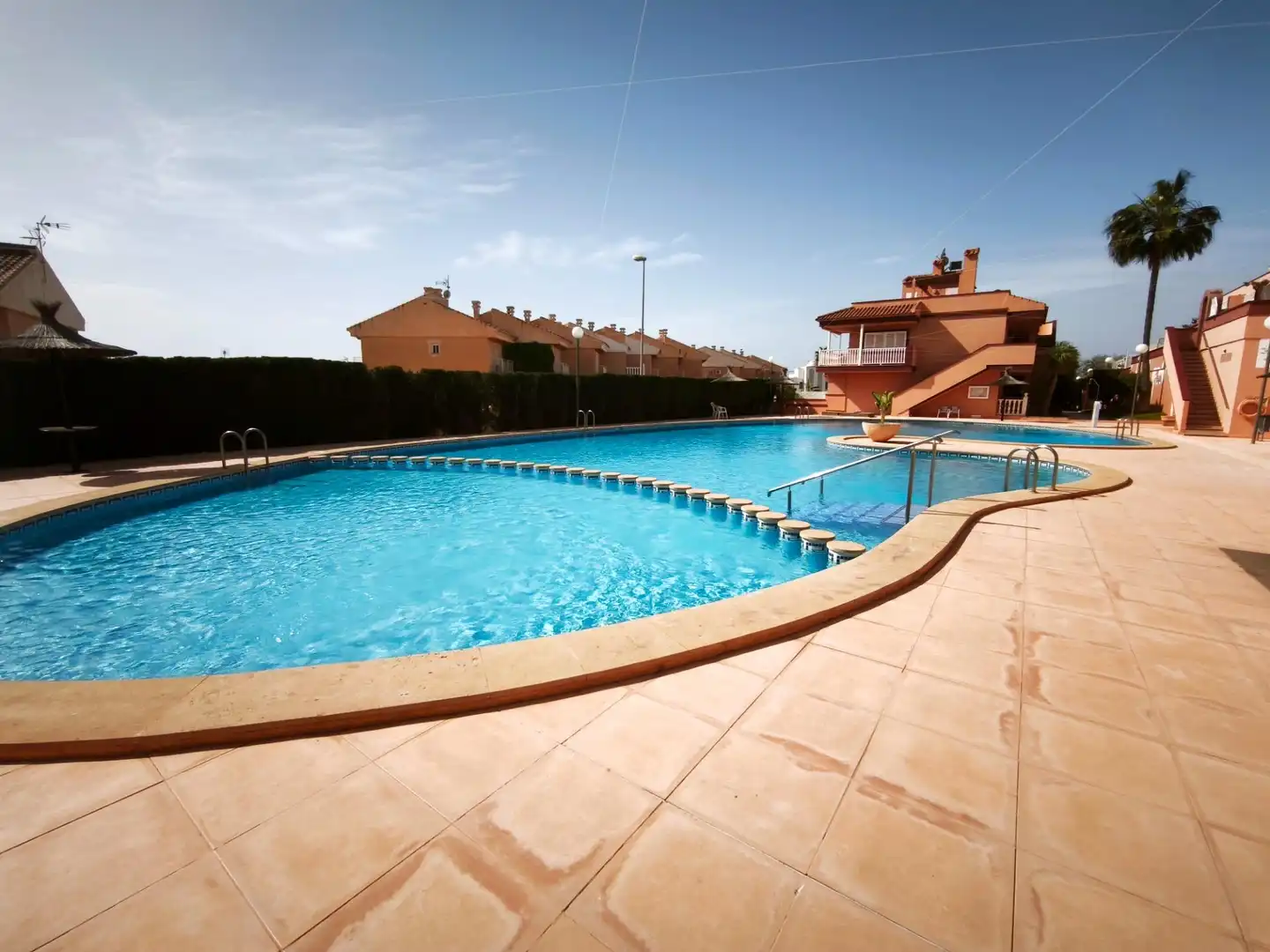 Swimming pool of Ground floor for sale in Mazarrón  with Furnished and Community pool