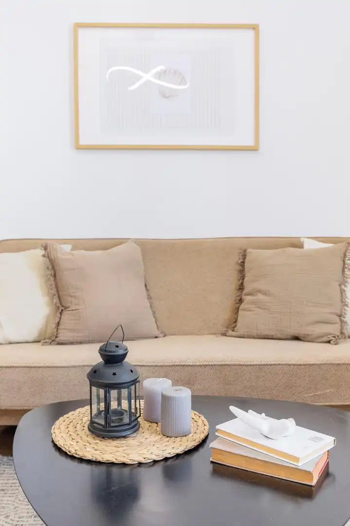 Sala de estar de Casa adosada en venta en Cullera con Aire acondicionado, Terraza y Trastero