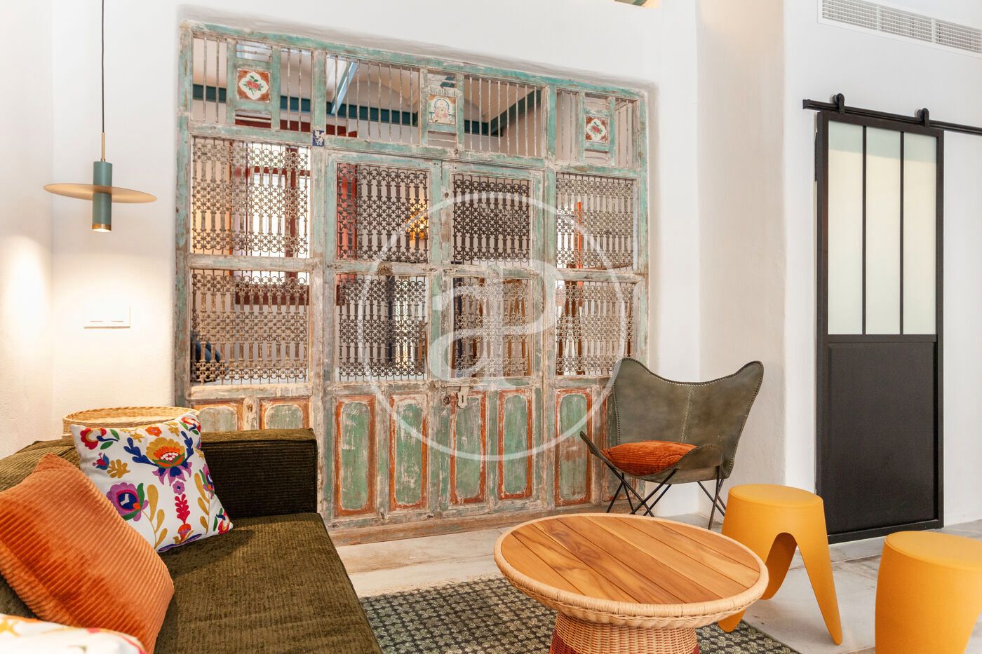 Living room of Flat for sale in  Valencia Capital  with Air Conditioner and Heating