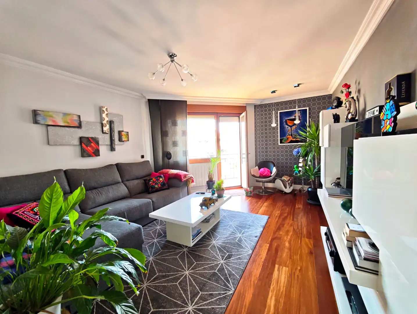 Sala de estar de Piso en venta en Durango con Calefacción y Amueblado