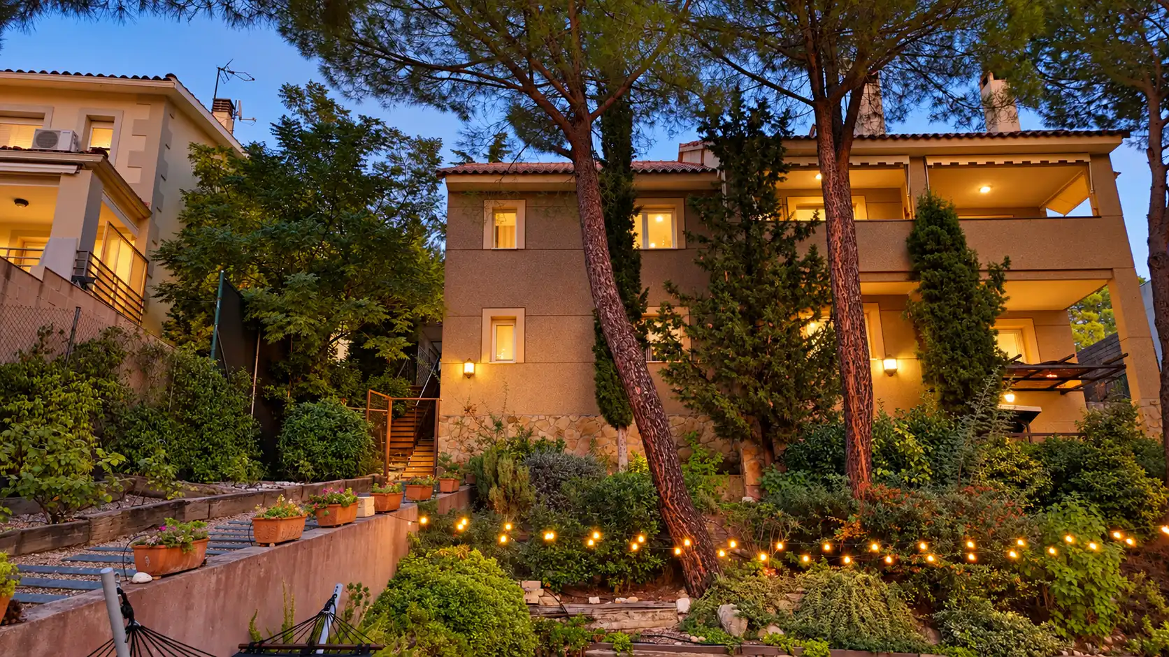 Jardín de Casa o chalet en venta en Los Peñascales