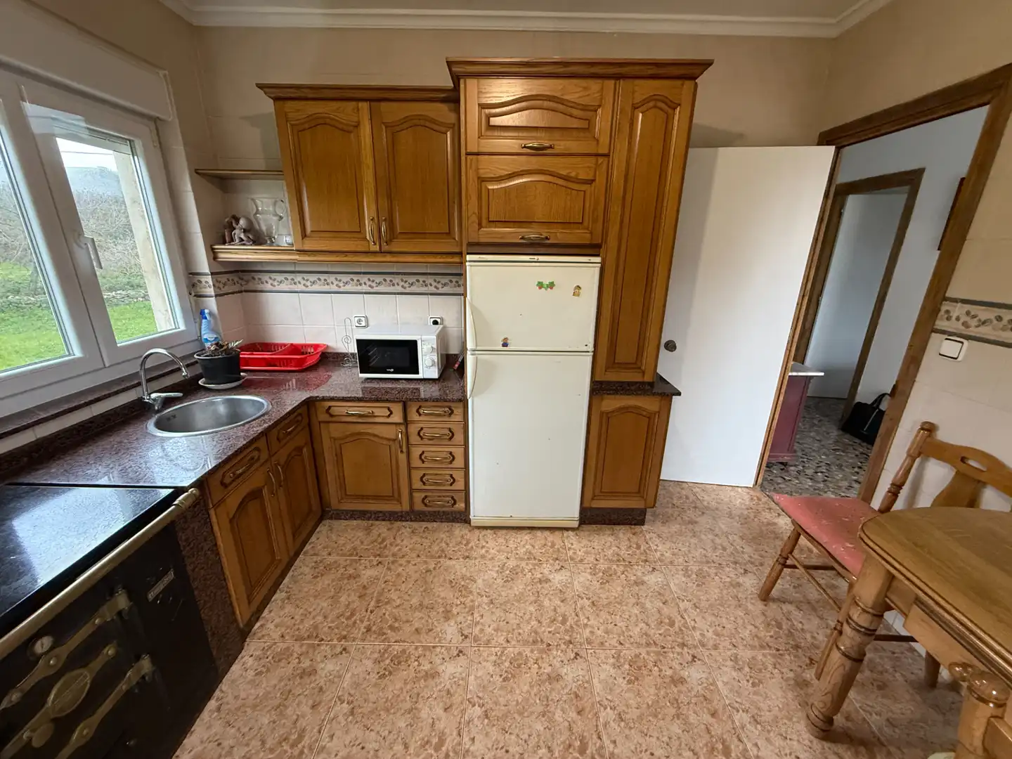 Cocina de Casa o chalet en venta en Gozón con Calefacción, Jardín privado y Terraza