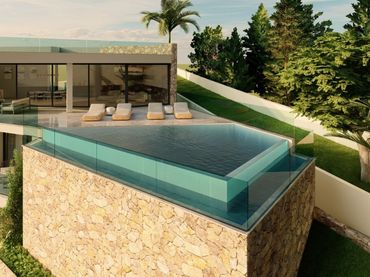 Detached house with pool for sale in Costa d'en Blanes