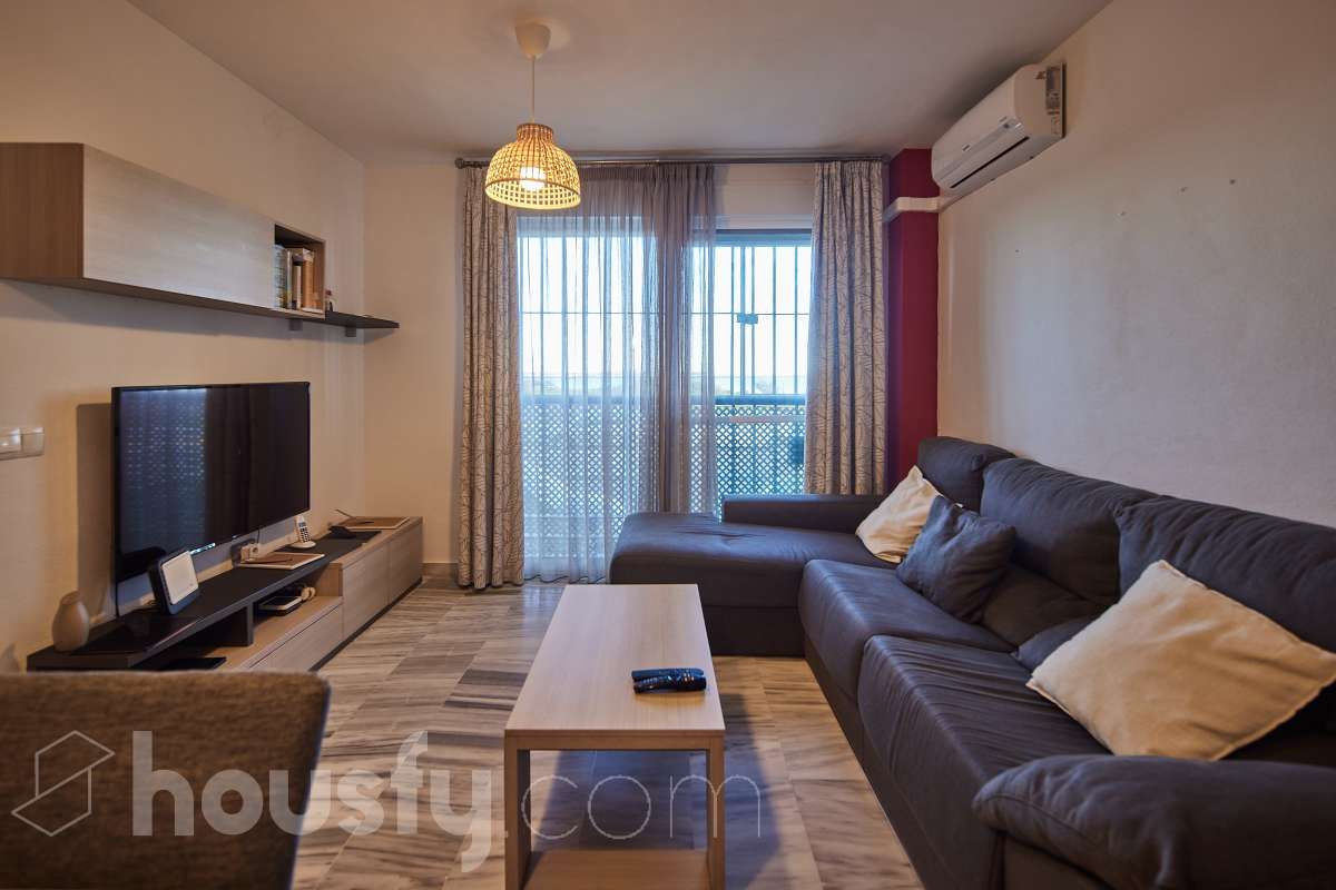 Sala d'estar de Pis en venda en San Fernando amb Aire condicionat i Terrassa