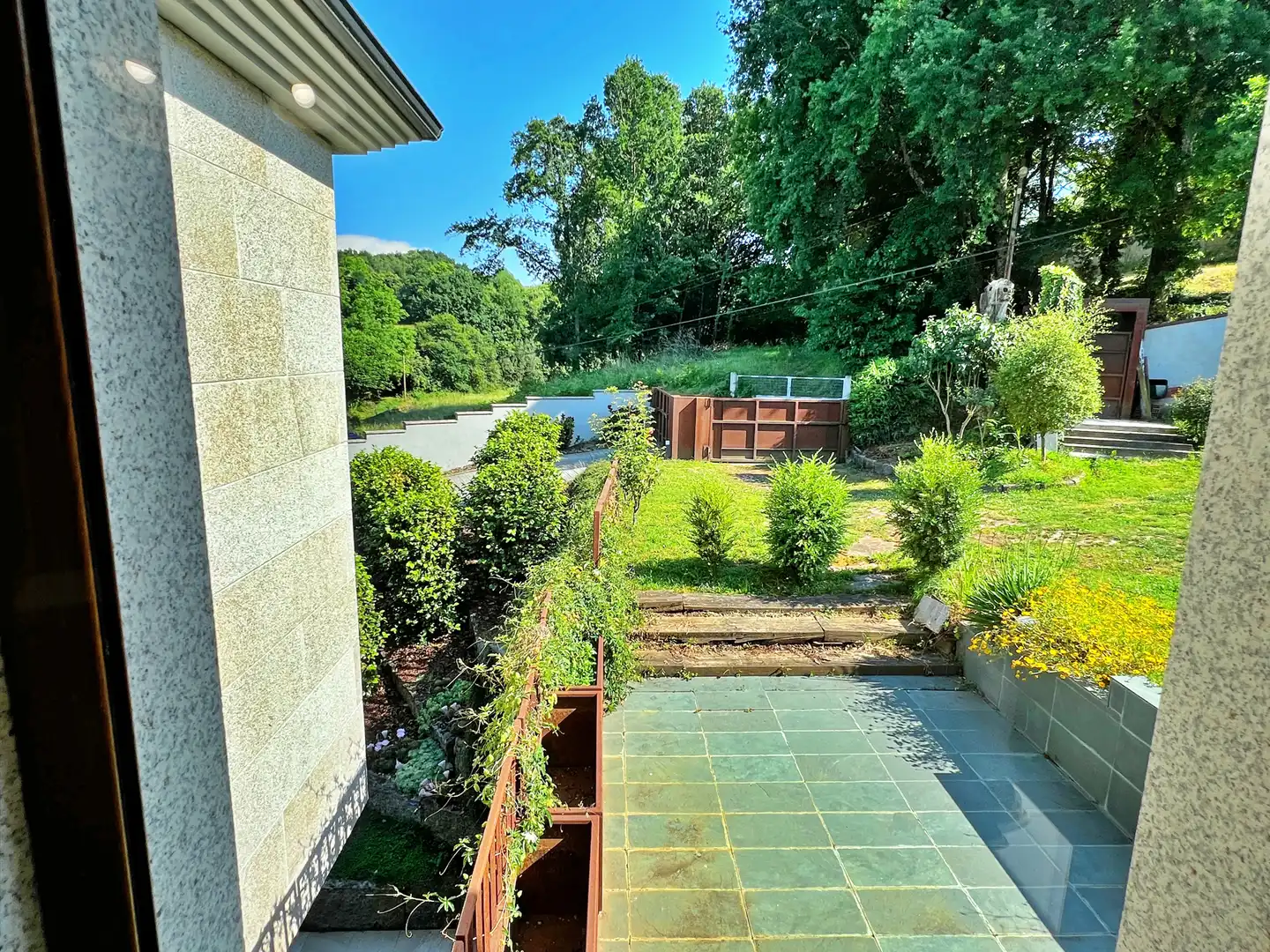 Terraza de Casa o chalet en venta en Lugo con Aire acondicionado, Calefacción y Jardín privado