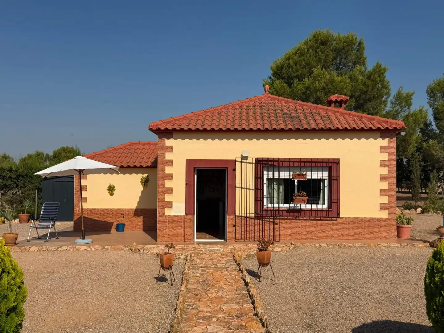 Vista exterior de Finca rústica en venda en Murcia amb Piscina