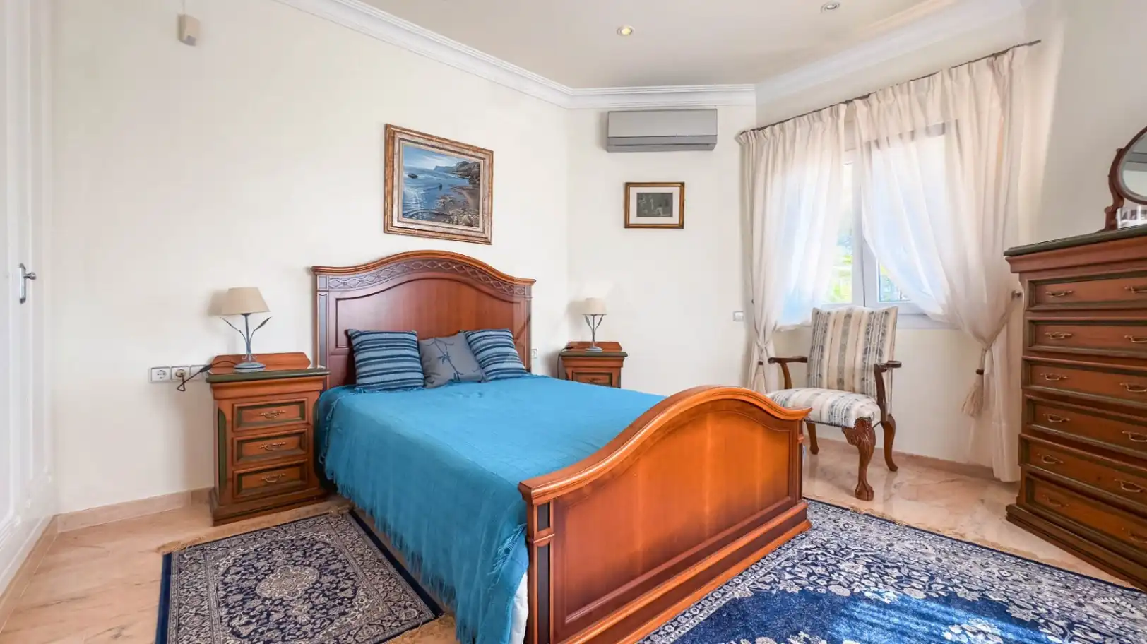 Habitación de Casa o chalet en venta en Moraira con Aire acondicionado, Calefacción y Jardín privado