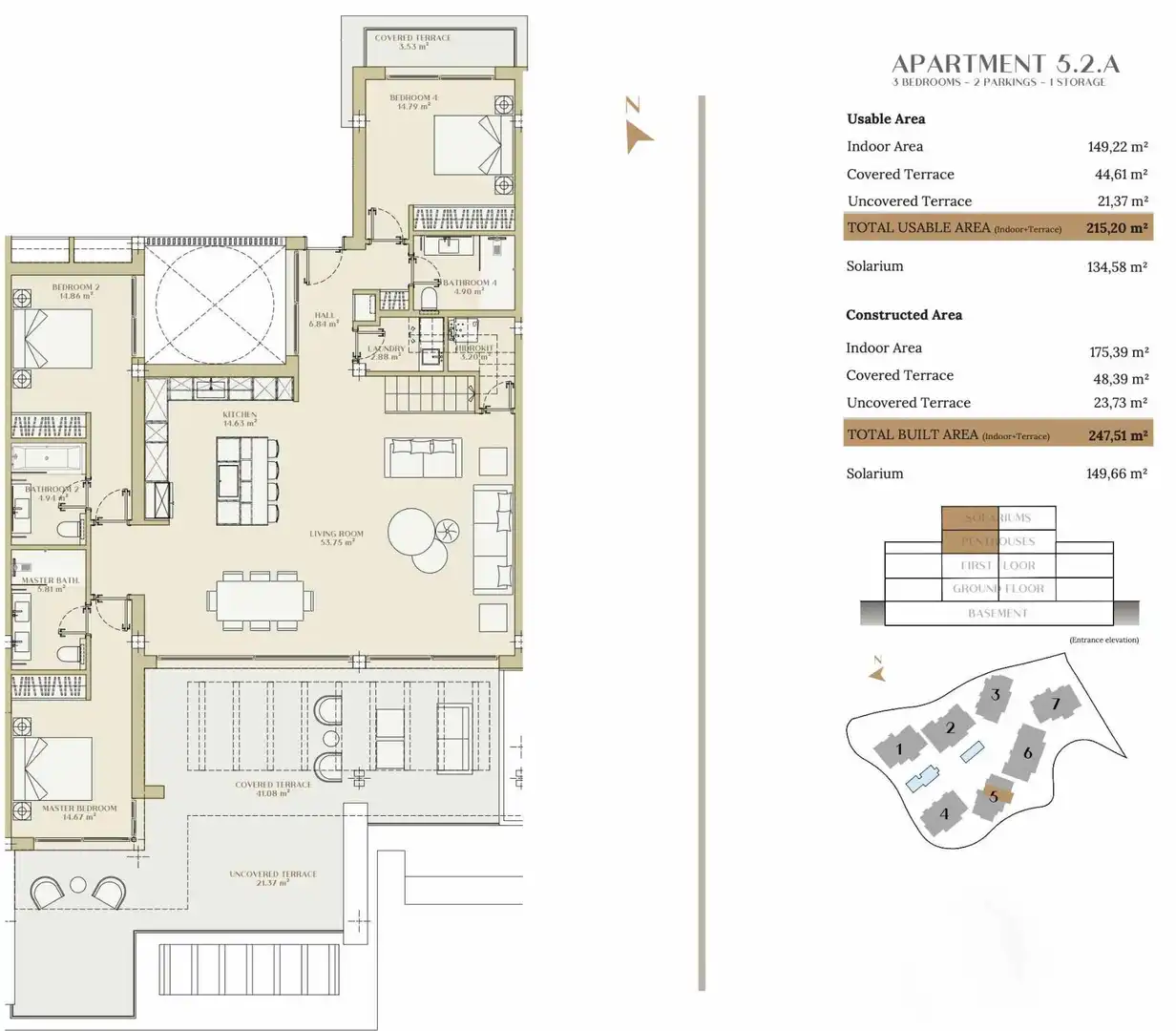 Penthouse with pool for sale in Selwo, imagen 23