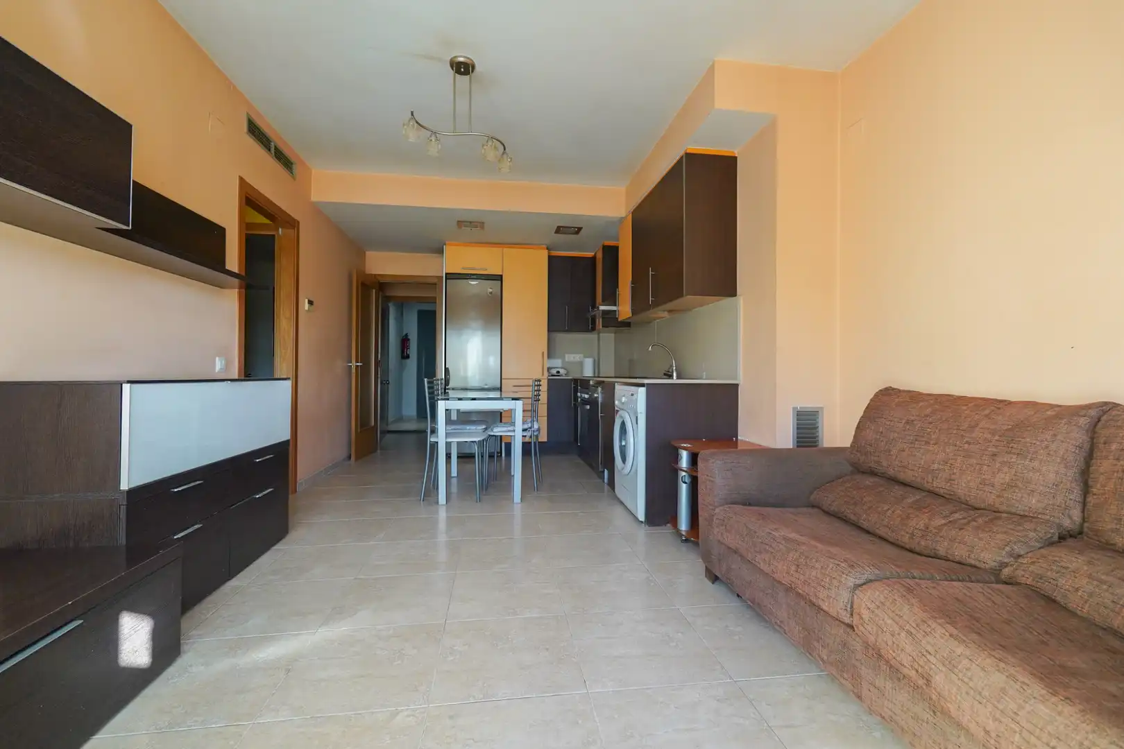 Sala de estar de Piso en venta en Amposta con Balcón