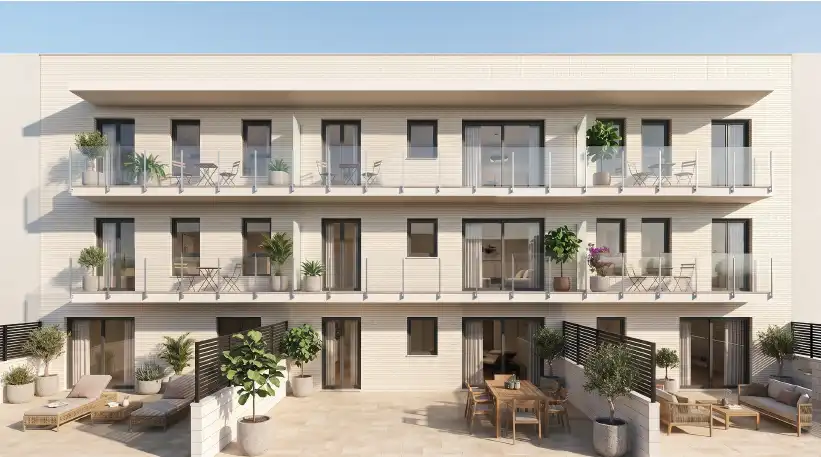 Vista exterior de Piso en venta en Igualada con Aire acondicionado, Calefacción y Trastero