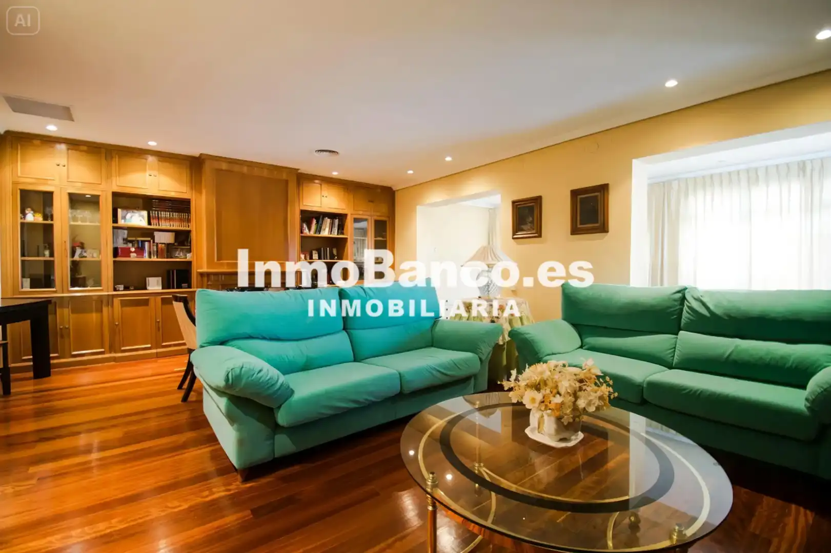 Sala d'estar de Casa o xalet en venda en Chiva amb Aire condicionat, Calefacció i Jardí privat