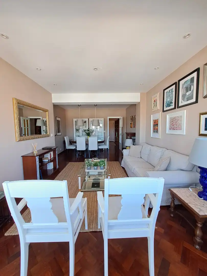 Sala de estar de Piso de alquiler en A Coruña Capital  con Calefacción, Terraza y Amueblado