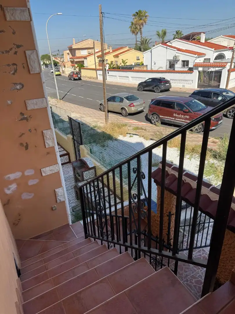 Terrassa de Casa adosada en venda en San Fulgencio amb Jardí privat, Terrassa i Moblat