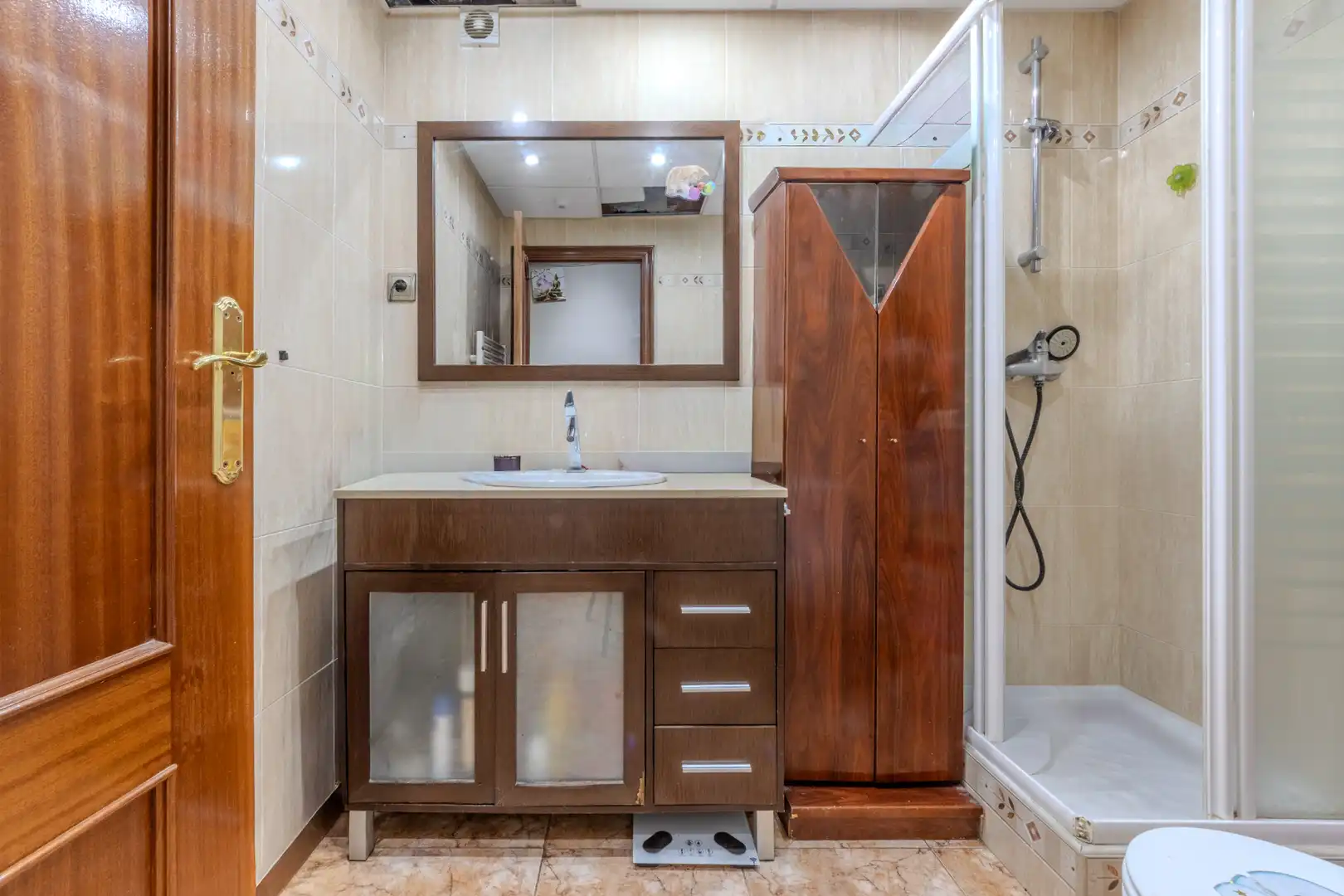 Badezimmer von Wohnung zum Verkauf in Tarragona mit Klimaanlage, Heizung und Abstellraum