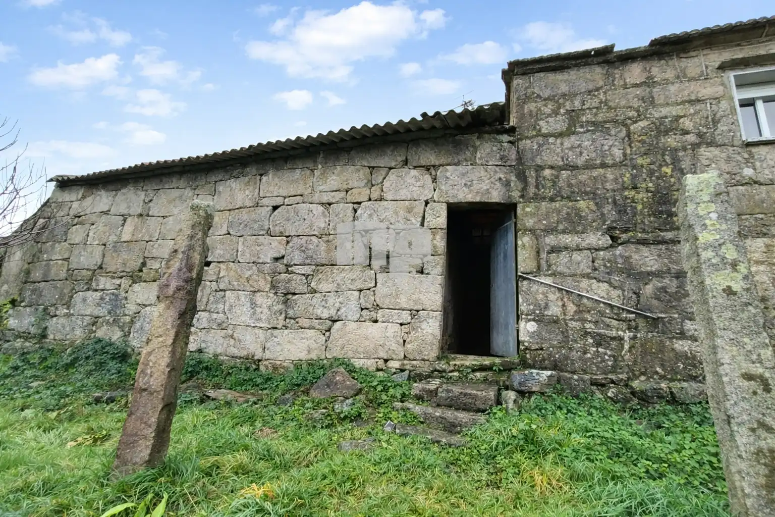 Vista exterior de Casa adosada en venta en Pazos de Borbén con Jardín privado y Trastero