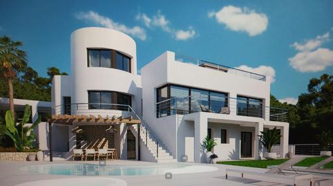 Villa de 4 dormitorios y 4 baños con piscina y terraza en Altea, imatge 4