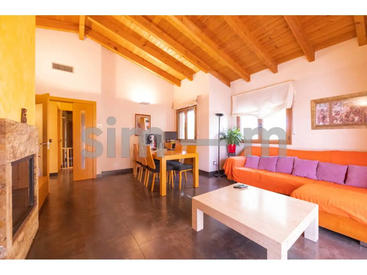 Sala d'estar de Casa o xalet de lloguer en Tona amb Aire condicionat, Calefacció i Jardí privat
