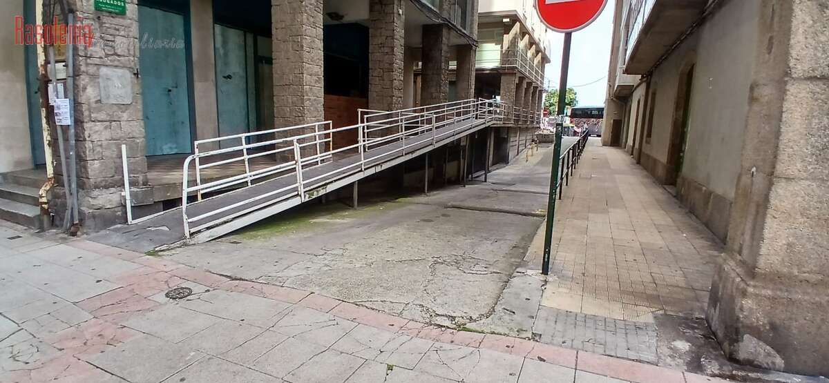 Vista exterior de Garaje en venta en A Coruña Capital 