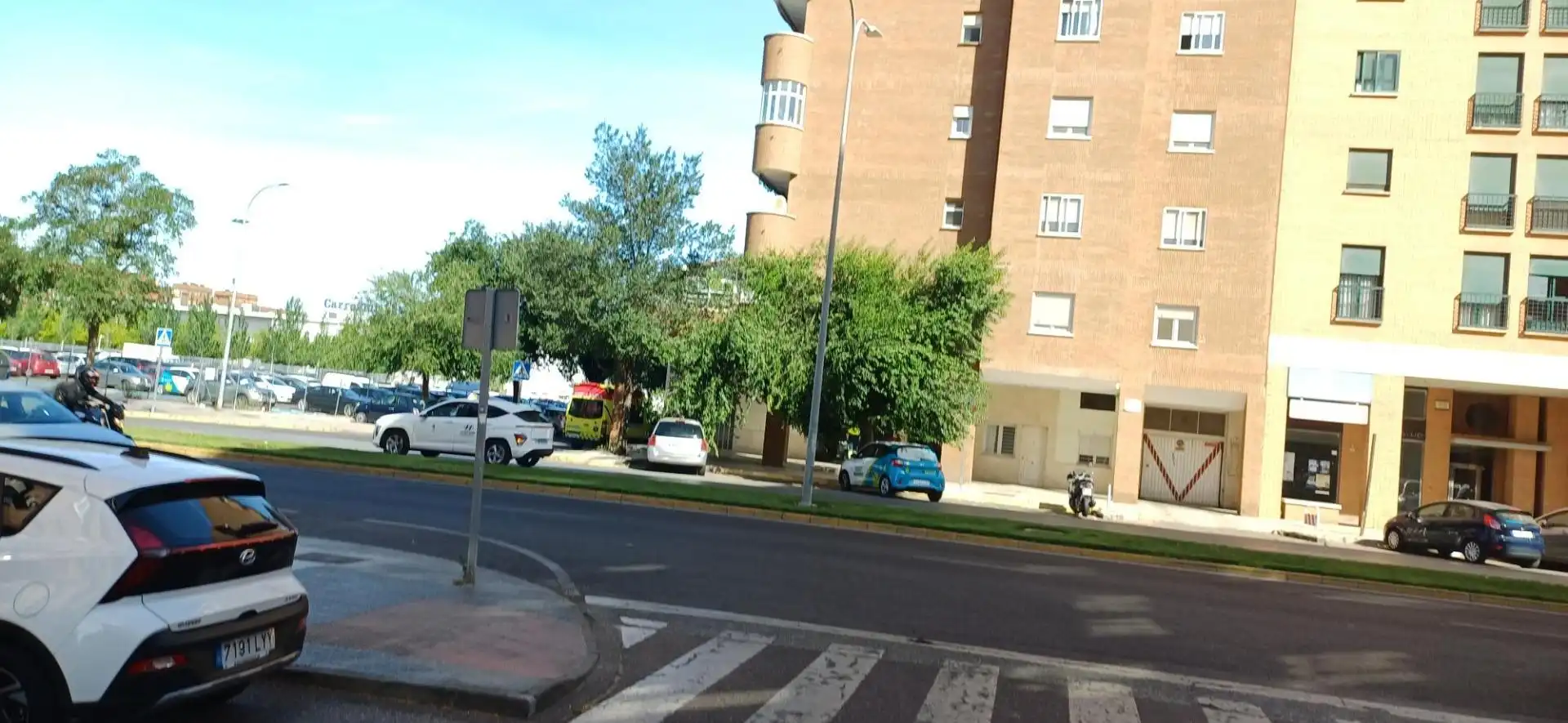 Vista exterior de Planta baixa en venda en Badajoz