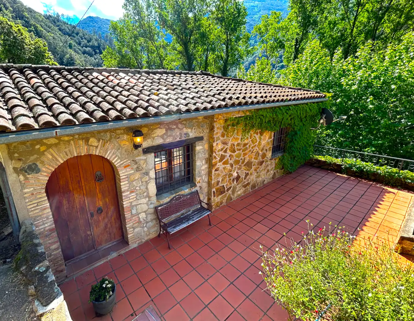 Exterior view of Houses for sale in Osor  with Heating, Private garden and Terrace