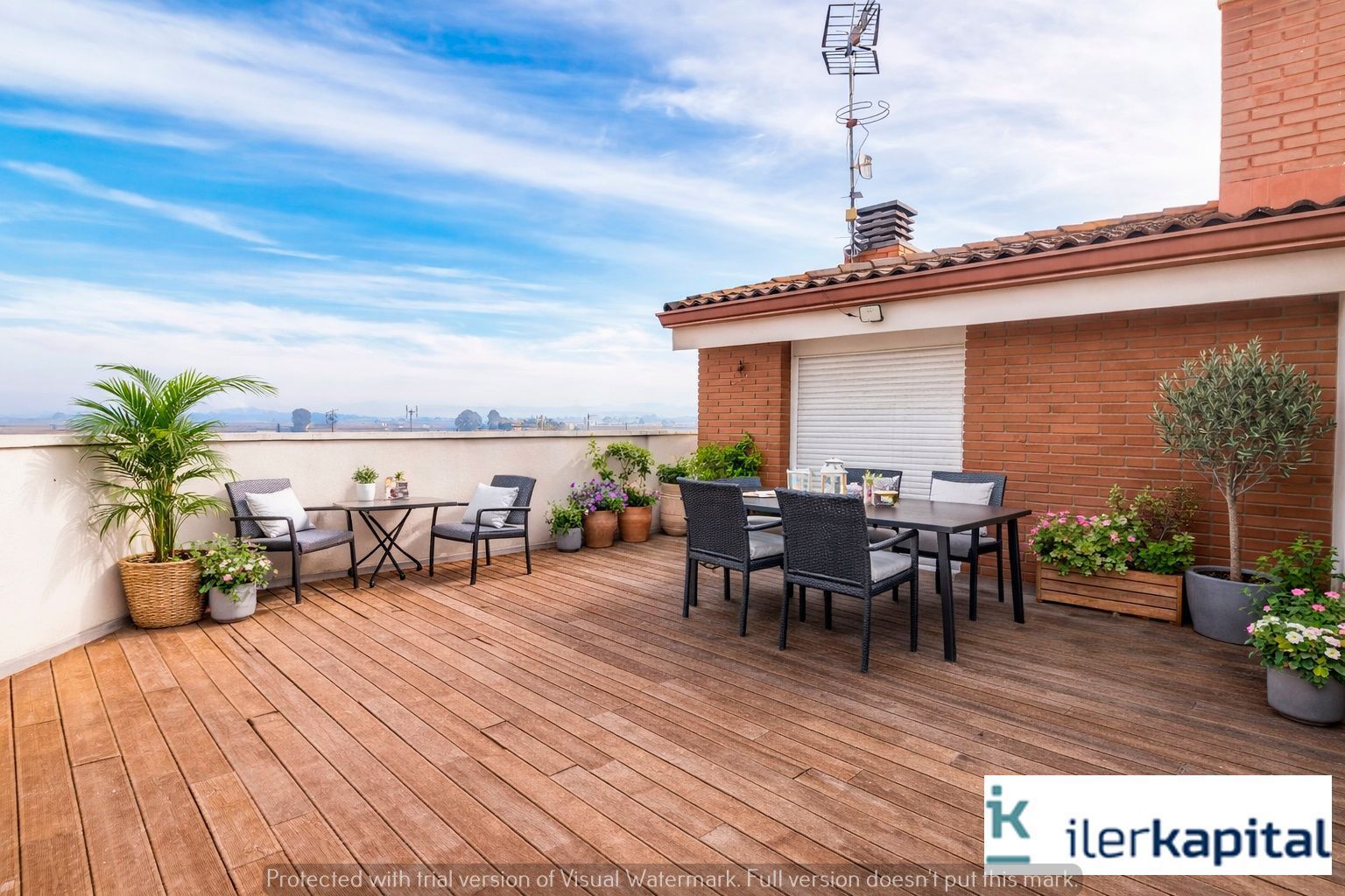 Terrace of Single-family semi-detached for sale in Puigverd de Lleida  with Heating, Terrace and Storage room