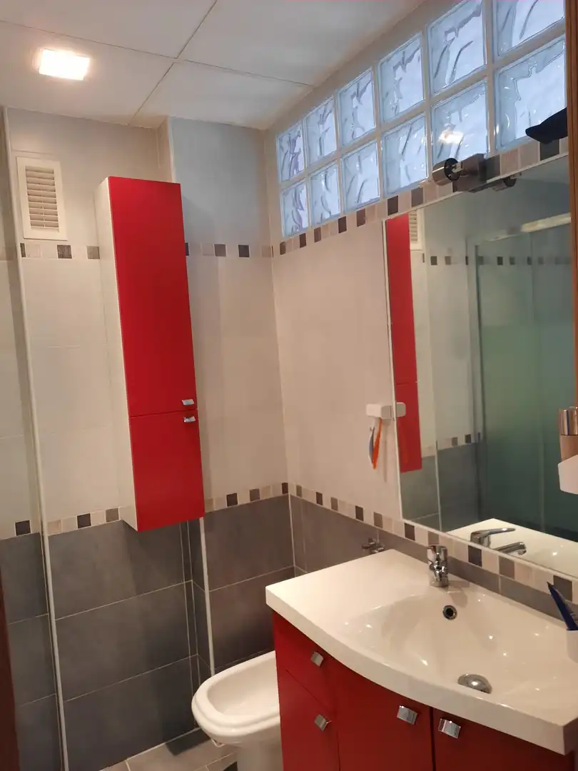 Baño de Ático en venta en Lorca con Aire acondicionado, Parquet y Terraza