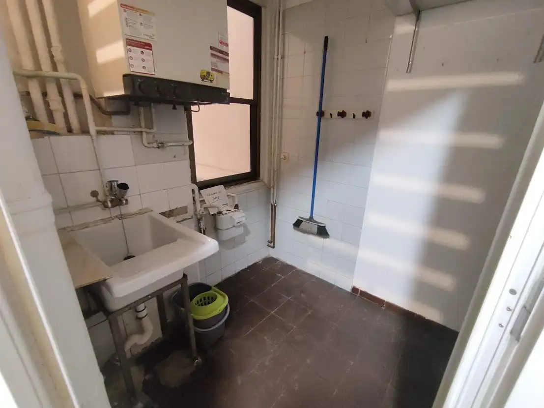 Küche von Wohnung zur Miete in Barcelona mit Klimaanlage, Möbliert und Waschmaschine