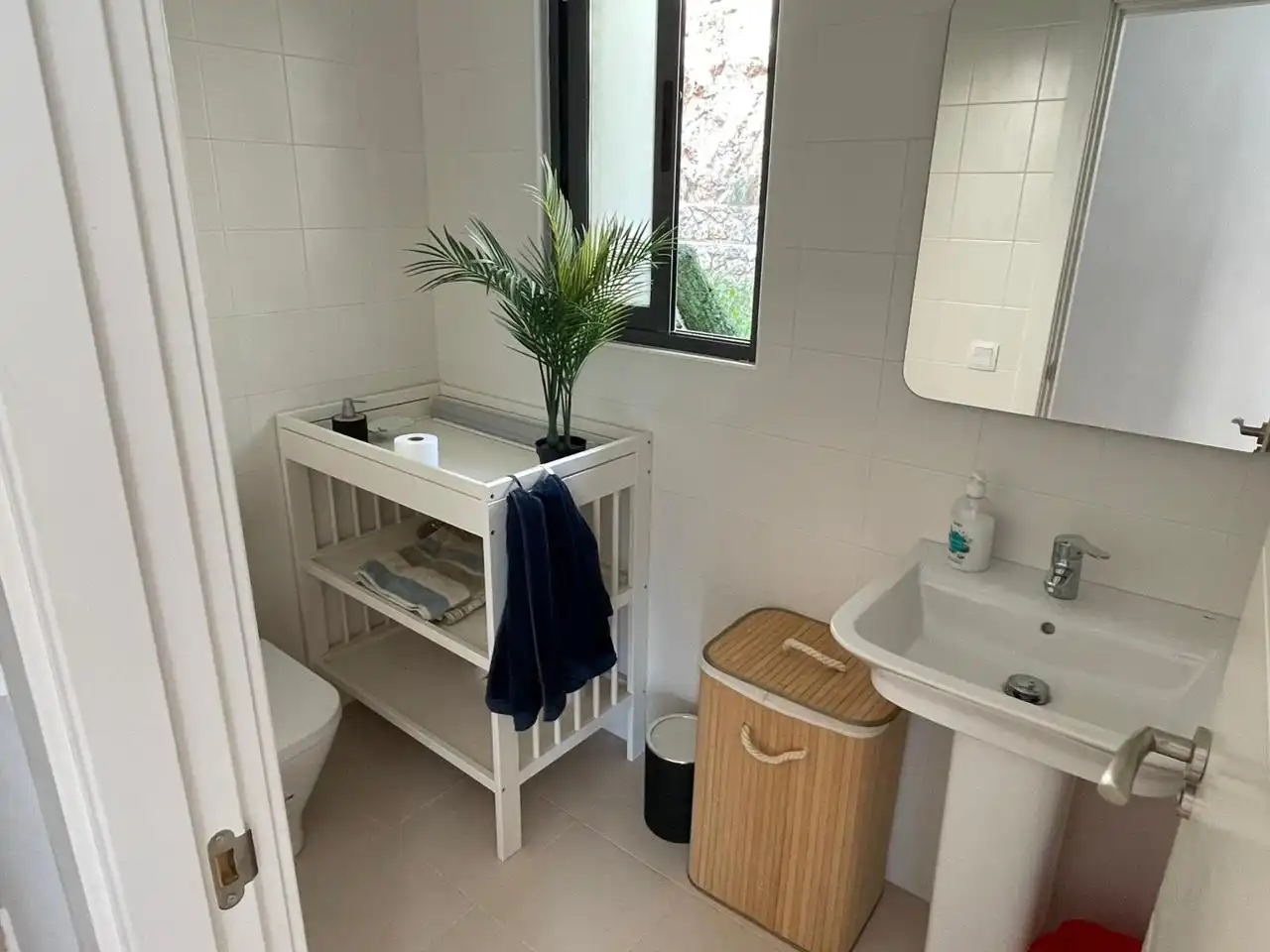 Bathroom of Houses for rent in Cullera  with Air Conditioner, Terrace and Swimming Pool