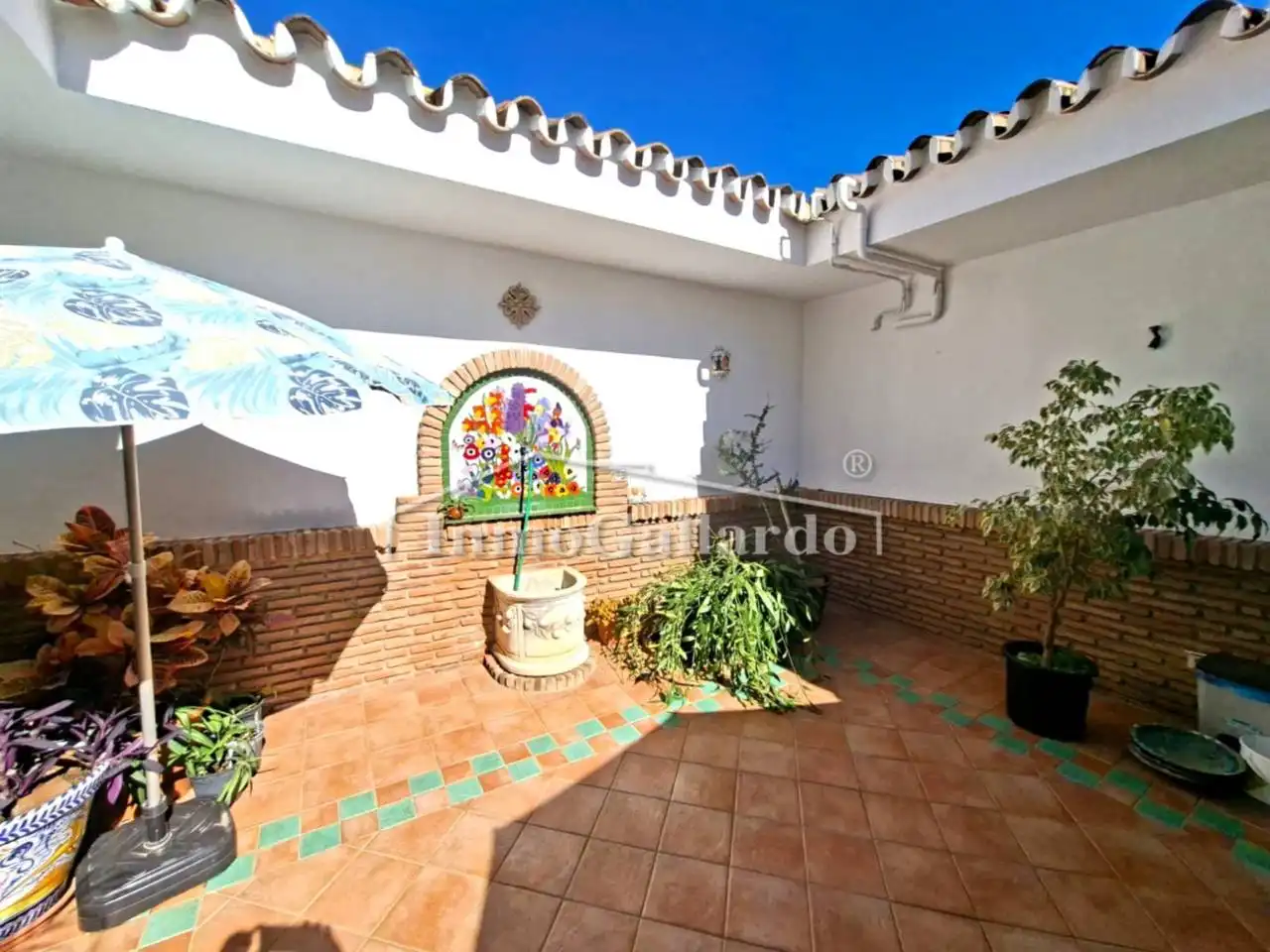 Terrace of Houses for sale in Málaga  with Air Conditioner, Private garden and Parquet flooring