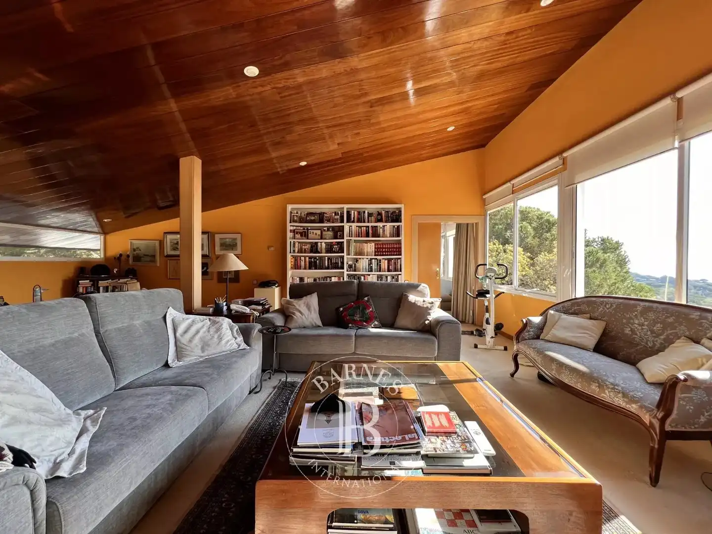 Living room of Houses for sale in Sant Andreu de Llavaneres  with Heating, Private garden and Storage room