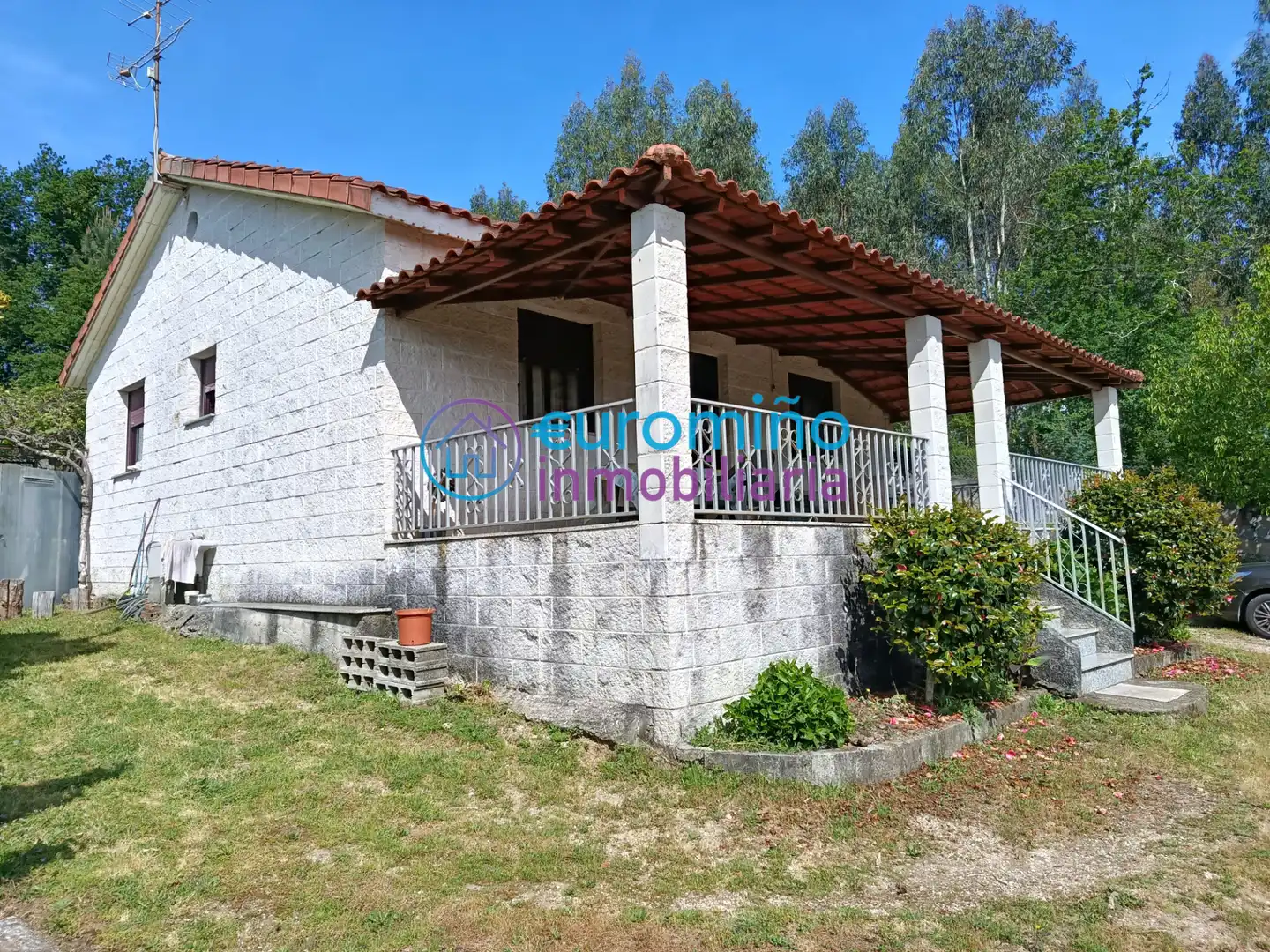 Vista exterior de Casa o chalet en venta en Salvaterra de Miño con Jardín privado, Terraza y Trastero