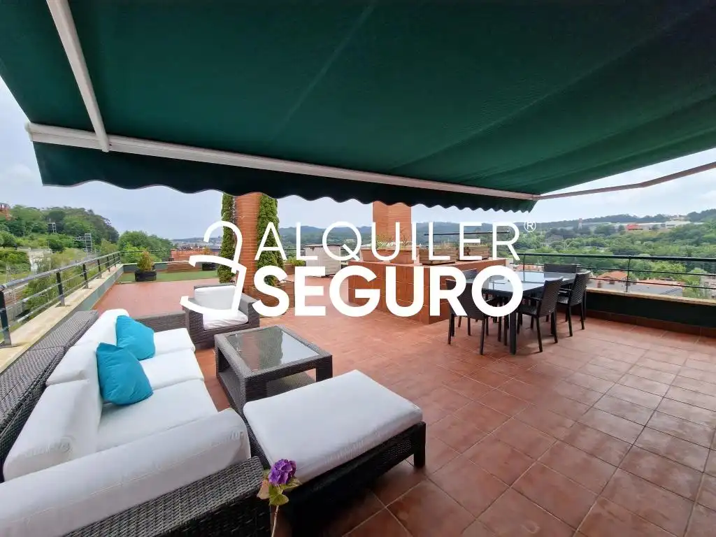 Terraza de Piso de alquiler en Getxo  con Calefacción, Terraza y Trastero