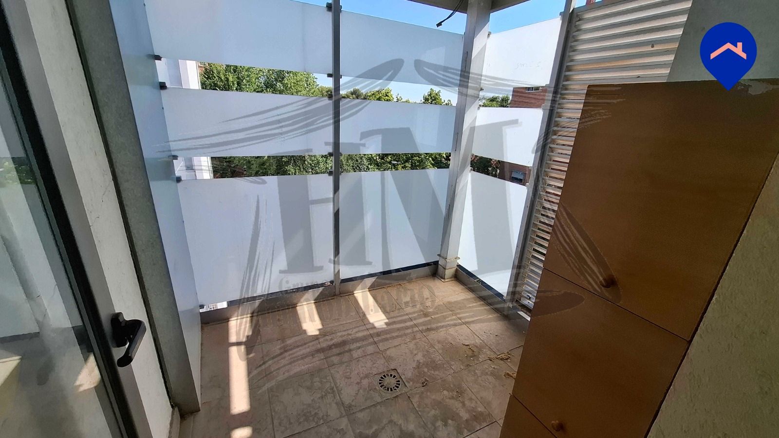 Balcony of Flat for sale in  Madrid Capital  with Air Conditioner, Heating and Parquet flooring