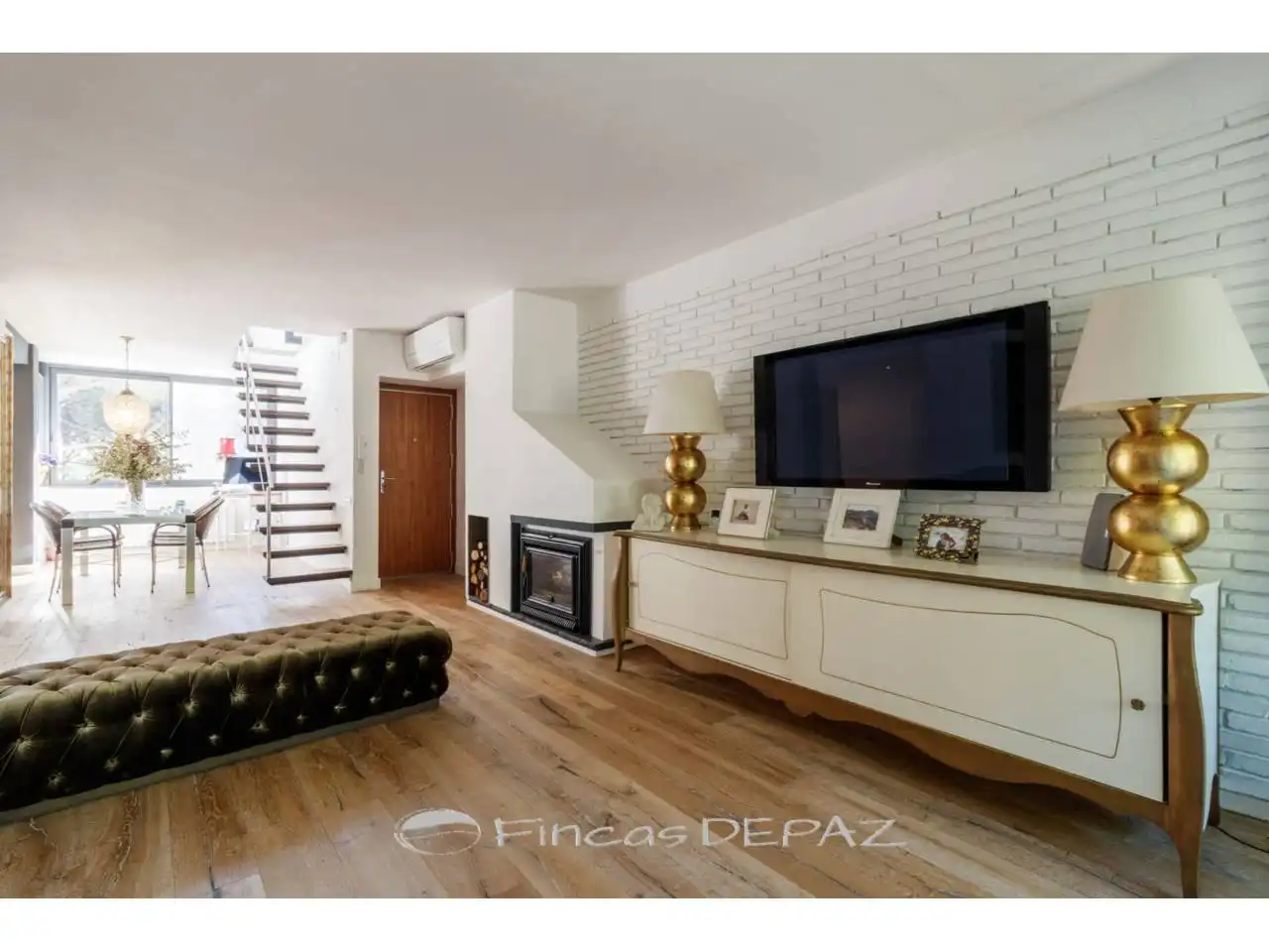 Sala de estar de Ático en venta en Gavà con Aire acondicionado, Calefacción y Parquet