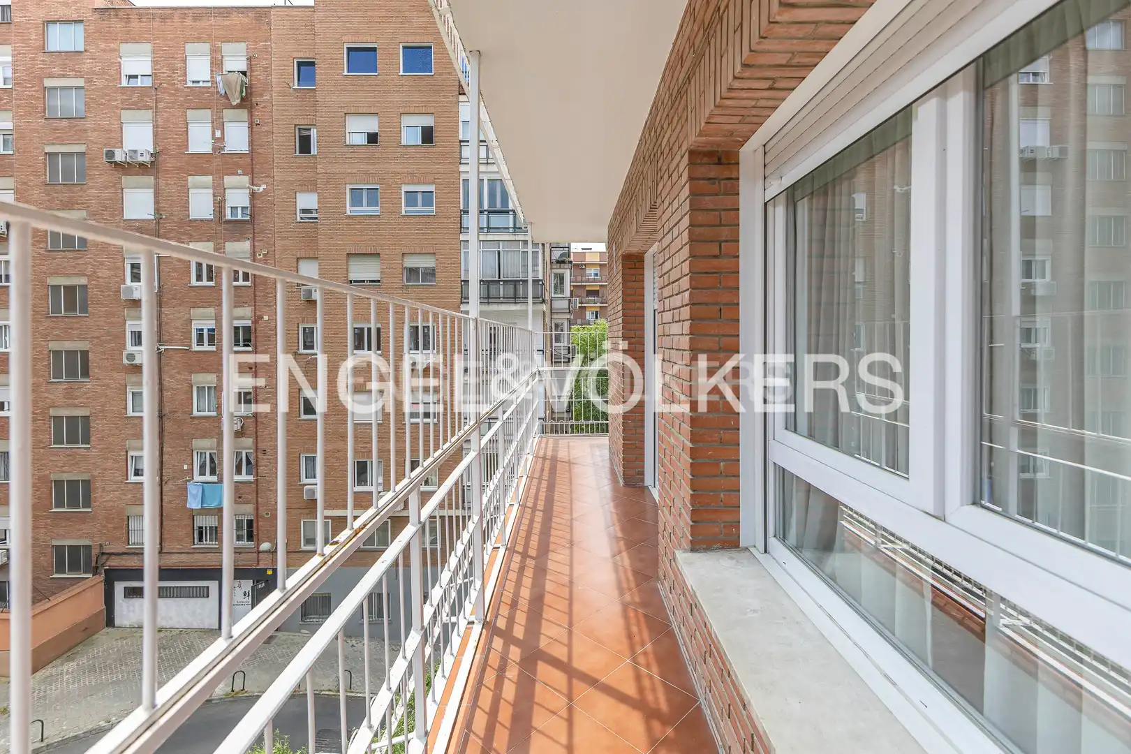 Balcony of Flat for sale in Madrid  with Heating, Parquet flooring and Terrace