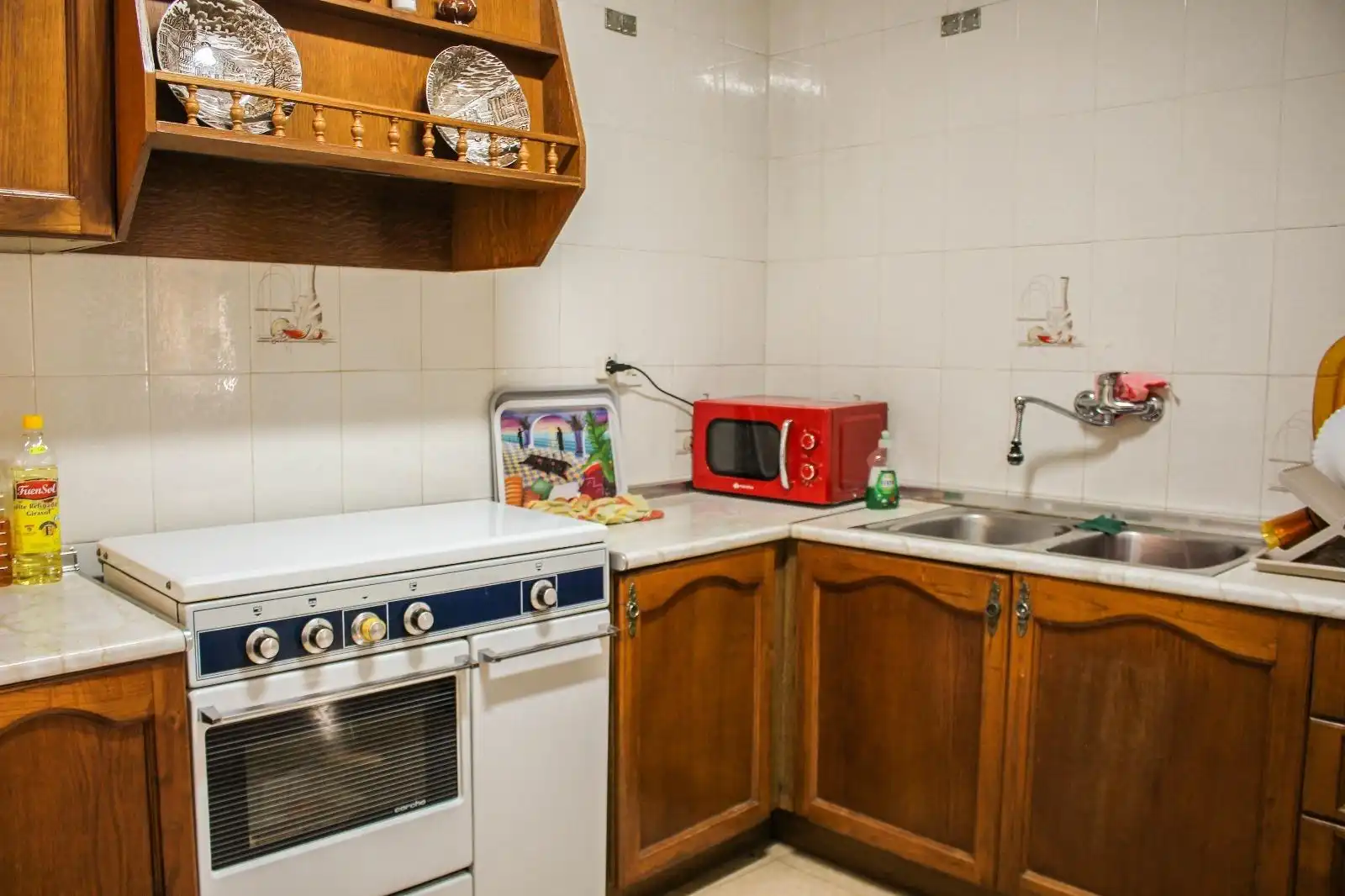 Kitchen of Houses for sale in Viso del Marqués  with Air Conditioner, Heating and Private garden