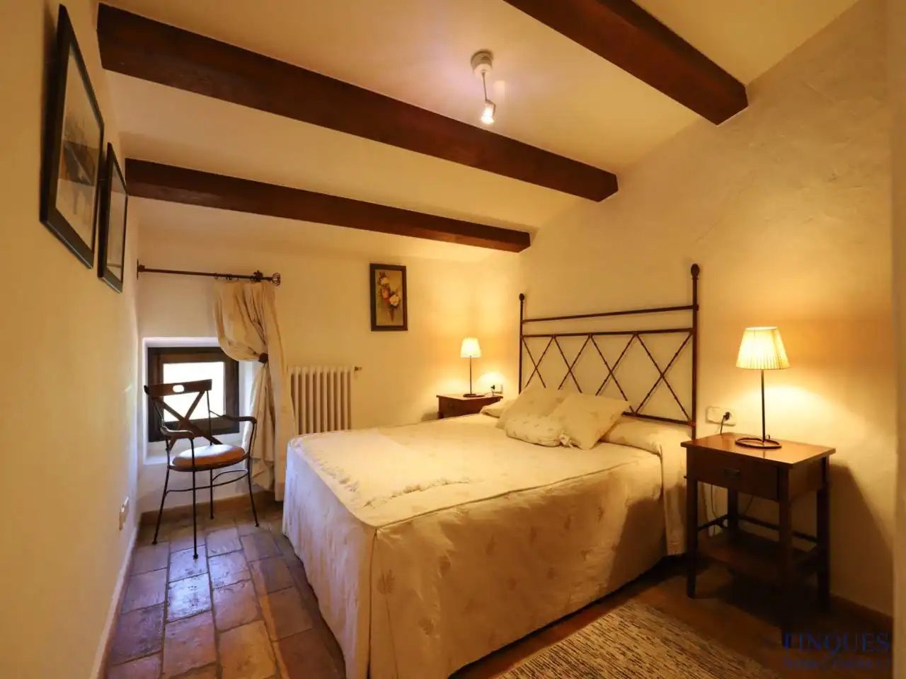 Dormitori de Finca rústica en venda en Santa Cristina d'Aro amb Aire condicionat, Calefacció i Jardí privat