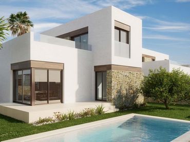 Villa mit Pool zum Verkauf in Balcón de Finestrat - Terra Marina