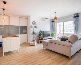 Living room of Flat to rent in  Barcelona Capital  with Air Conditioner and Terrace