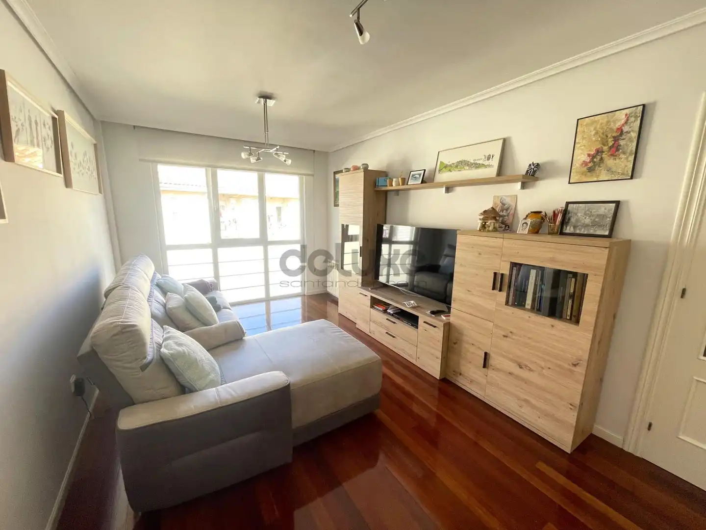 Wohnzimmer von Maisonette zum Verkauf in Piélagos mit Heizung und Abstellraum