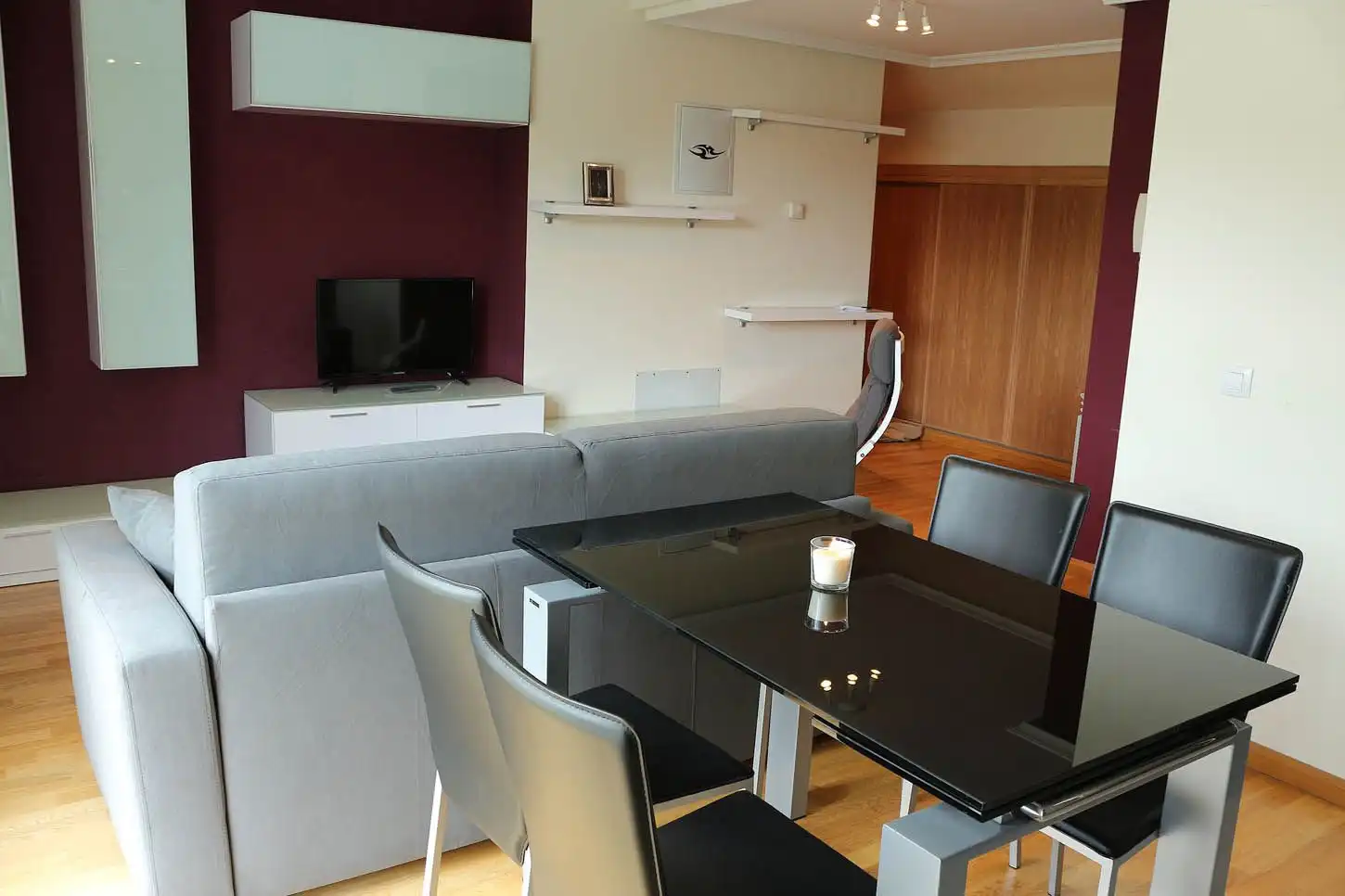 Sala de estar de Casa o chalet en venta en Parres con Jardín privado, Trastero y Piscina