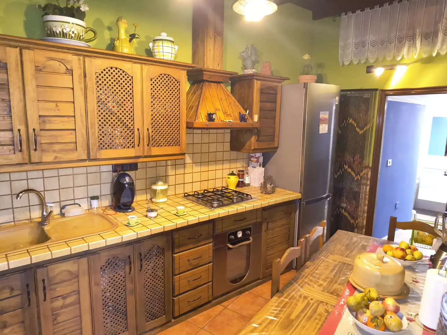 Cocina de Casa o chalet en venta en Los Realejos con Jardín privado, Terraza y Amueblado