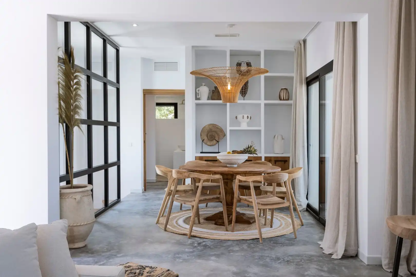 Dining room of Houses for sale in Jávea / Xàbia  with Air Conditioner, Heating and Private garden