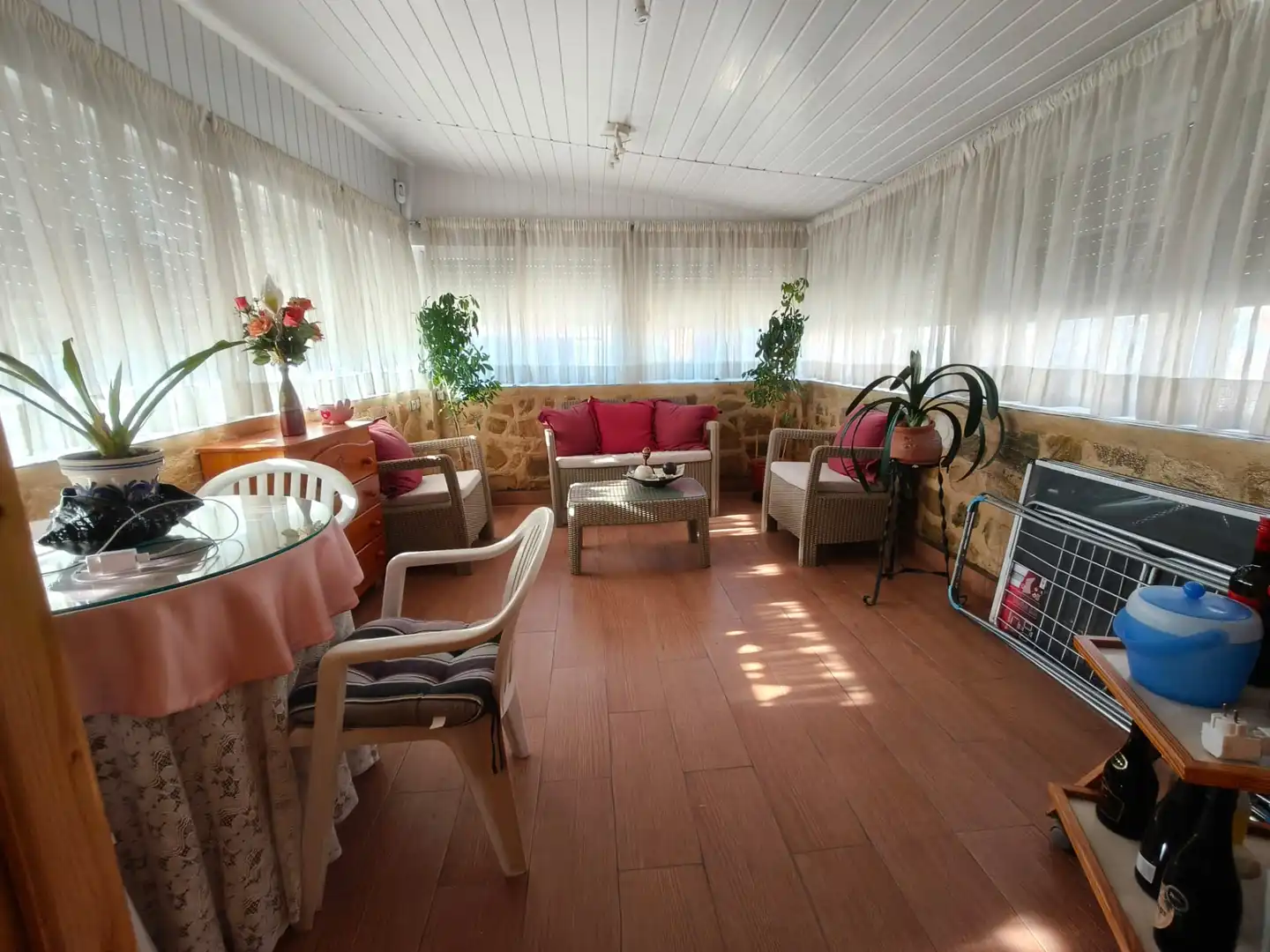 Terrassa de Casa o xalet en venda en Casarrubios del Monte amb Aire condicionat, Calefacció i Jardí privat