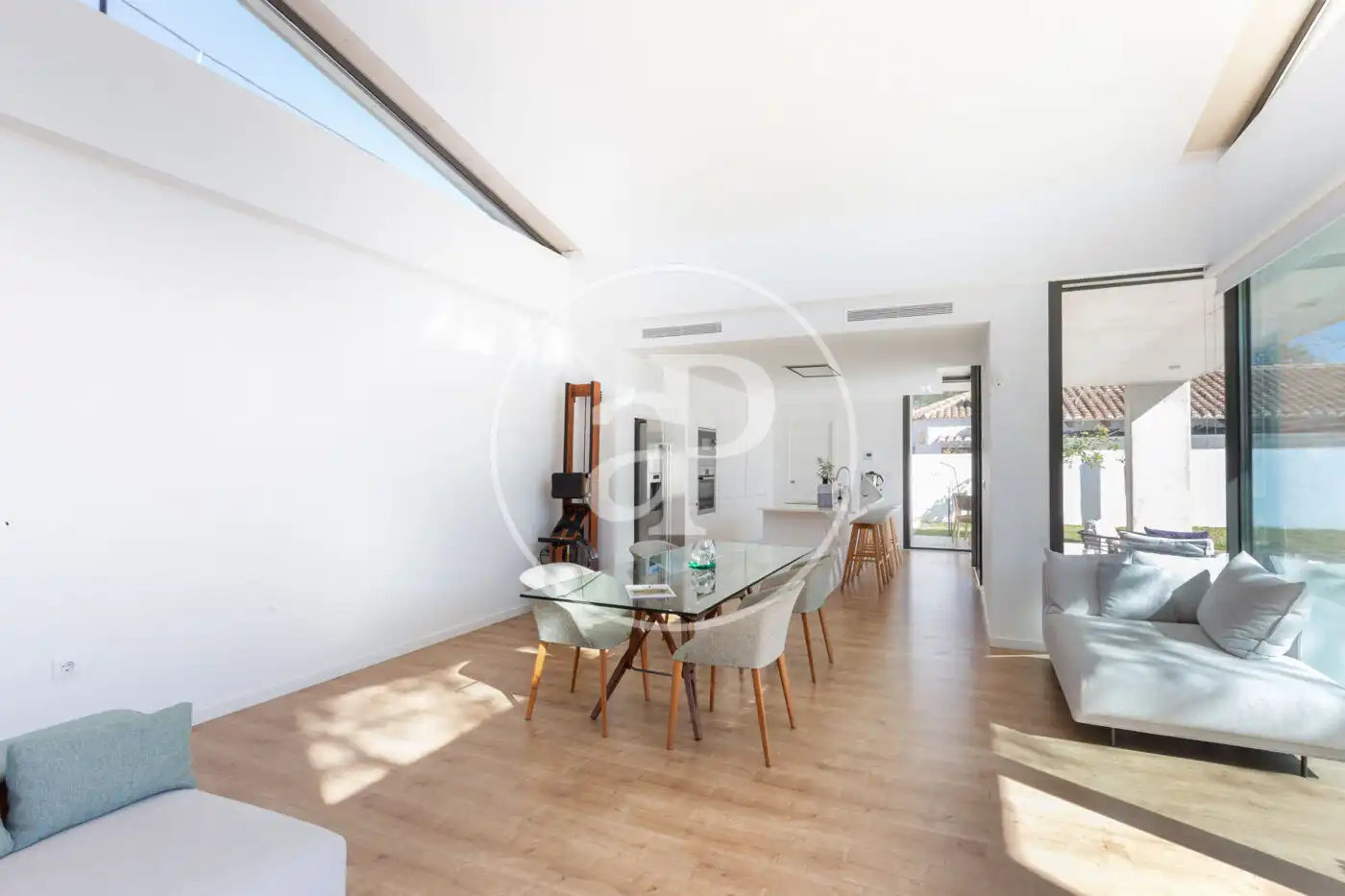 Dining room of Houses for sale in L'Eliana  with Air Conditioner, Heating and Private garden
