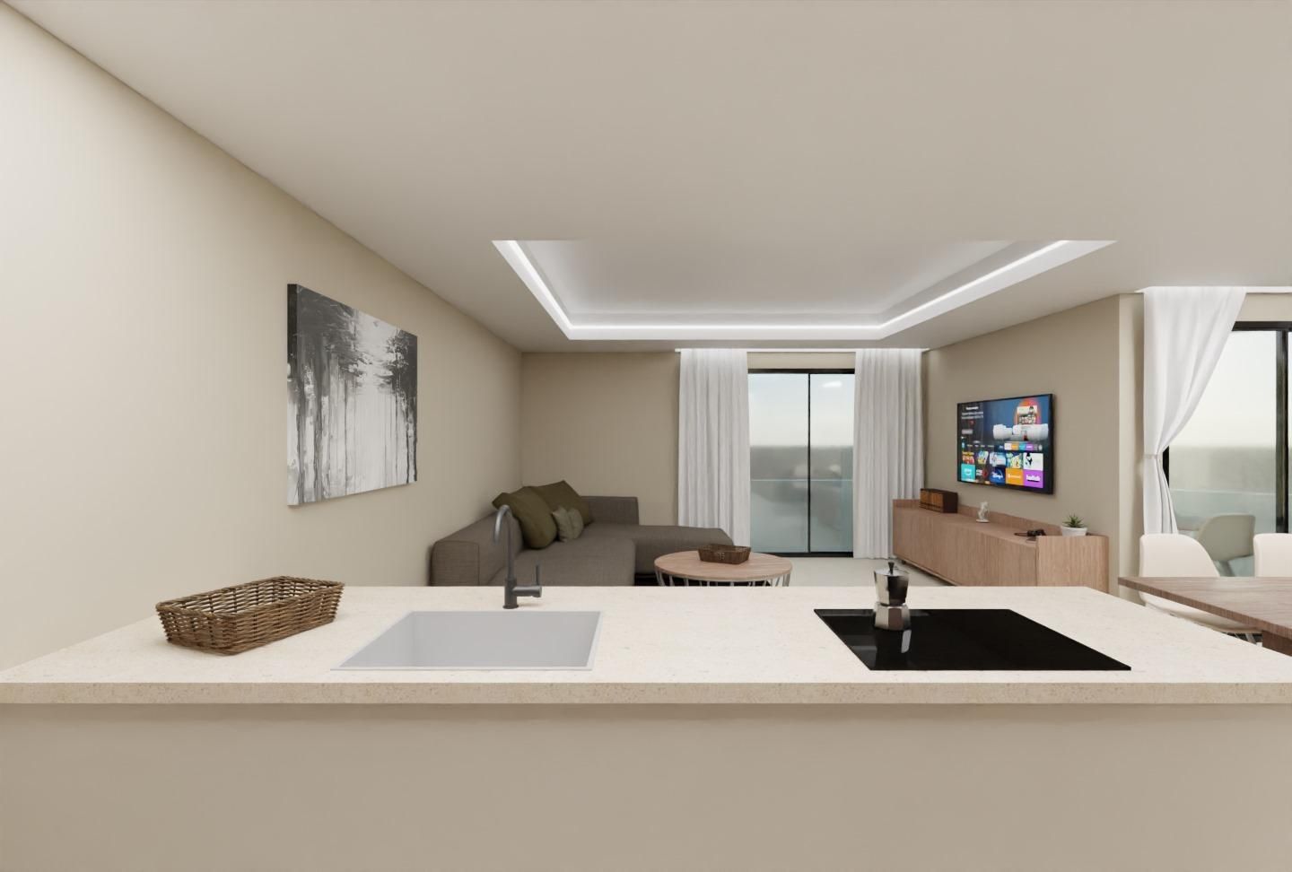 Sala d'estar de Pis en venda en Elche / Elx amb Terrassa, Traster i Piscina comunitària